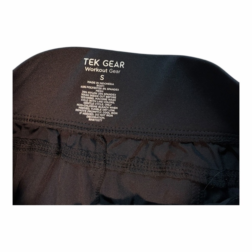 Tek Gear Black Workout Athletic Shorts Size Small - Picture 3 of 4